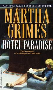 Cover of Hotel Paradise by Martha Grimes