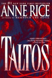 Cover of Taltos by Anne Rice