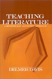 Cover of Teaching literature by Delmer Davis