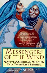 Front cover of Messengers of the Wind by Jane Katz