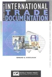 Front cover of A short course in international trade documentation by Edward G. Hinkelman