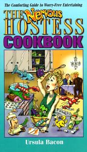 Cover of The nervous hostess cookbook by Ursula Bacon