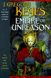 Front cover of Empire of unreason by J. Gregory Keyes