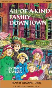 Front cover of All-of-a-kind family downtown by Sydney Taylor