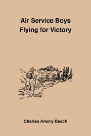 Cover of Air service boys flying for victory by Charles Amory Beach