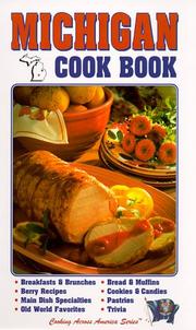 Front cover of Michigan cook book by Donna Goodrich