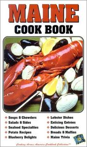 Front cover of Maine cook book by Golden West Publishers
