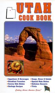 Cover of Utah Cook Book (Cooking Across America Cook Book Series) by Golden West Publishers