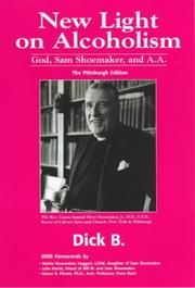 Cover of New light on alcoholism by Dick B.