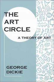 Cover of Art Circle by George Dickie