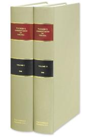 Cover of Commentaries on the laws of Virginia by Henry St. George Tucker