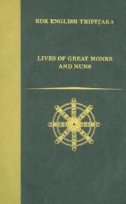 Front cover of Lives of great monks and nuns by Kumarajiva