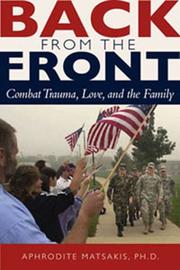 Cover of Back from the Front by Aphrodite Matsakis
