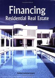 Front cover of Financing Residential Real Estate, 14th Edition by David Rockwell Megan Dorsey