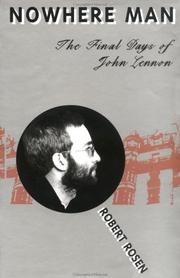 Cover of Nowhere man by Rosen, Robert