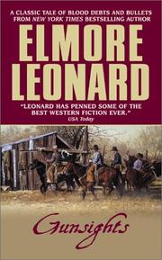 Cover of Gunsights by Elmore Leonard