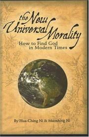 Cover of The new universal morality by Hua Ching Ni