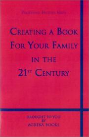 Cover of Creating a book for your family in the 21st century by Unknown