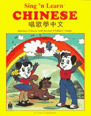 Cover of Sing 'n learn Chinese by Trio Jan Jeng
