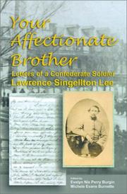 Front cover of Your Affectionate Brother by Evelyn Nix Perry Burgin