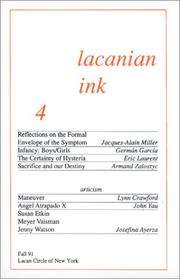 Cover of Lacanian Ink 4 by Unknown