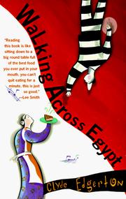 Cover of Walking Across Egypt by Clyde Edgerton