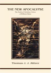 Cover of The new apocalypse by Thomas J. J. Altizer