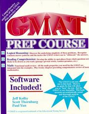 Cover of GMAT PrepCourse by Jeff Kolby