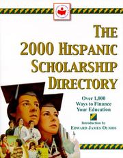 Cover of The 2000 Hispanic scholarship directory by Edward James Olmos