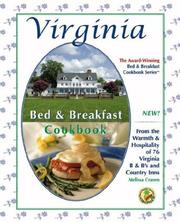 Front cover of Virginia Bed & Breakfast Cookbook by Melissa Craven