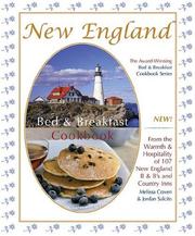 Cover of New England bed & breakfast cookbook by Melissa Craven