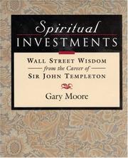 Front cover of Spiritual investments by Gary D. Moore