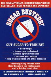 Cover of Sugar busters! by H. Leighton Steward