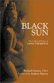 Cover of Black sun by Lewis Thompson