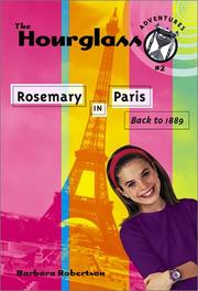 Front cover of Rosemary in Paris by Barbara Robertson