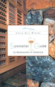 Front cover of Sommelier Guide to Restaurants in America (Italian Pantry Collection) by Catherine Fallis