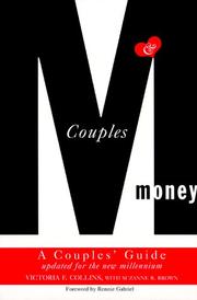 Front cover of Couples and money by Victoria F. Collins