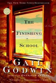 Front cover of The finishing school by Gail Godwin