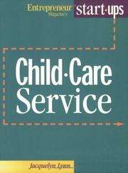 Cover of Entrepreneur magazine's start-ups child-care service by Jacquelyn Lynn
