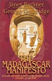 Front cover of The Madagascar Manifesto by Janet Berliner