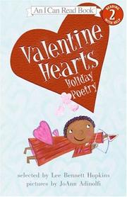Front cover of Valentine Hearts by Lee B. Hopkins
