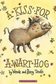 Cover of A kiss for a warthog by Wende Devlin