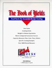 Front cover of The Book of Yields by Francis T. Lynch