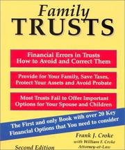 Front cover of Family trusts by Frank J. Croke
