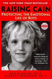 Cover of Raising Cain by Daniel J. Kindlon, PH. D.