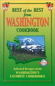 Cover of Best of the best from Washington cookbook by Gwen McKee