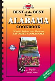 Cover of Best of the best from Alabama cookbook by Gwen McKee