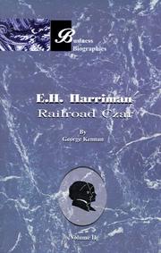 Cover of E.H. Harriman by George Kennan