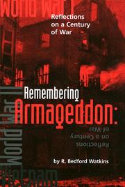 Cover of Remembering Armageddon by R. Bedford Watkins