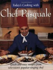 Front cover of Today's Cooking With Chef Pasquale by Pasquale Carpino